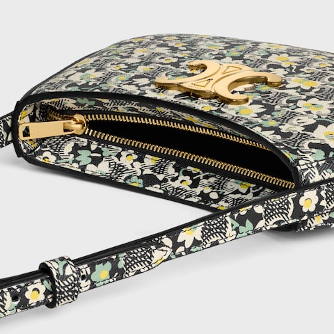 MEDIUM TILLY BAG IN TRIOMPHE CANVAS WITH FLOWER PRINT - Image 2